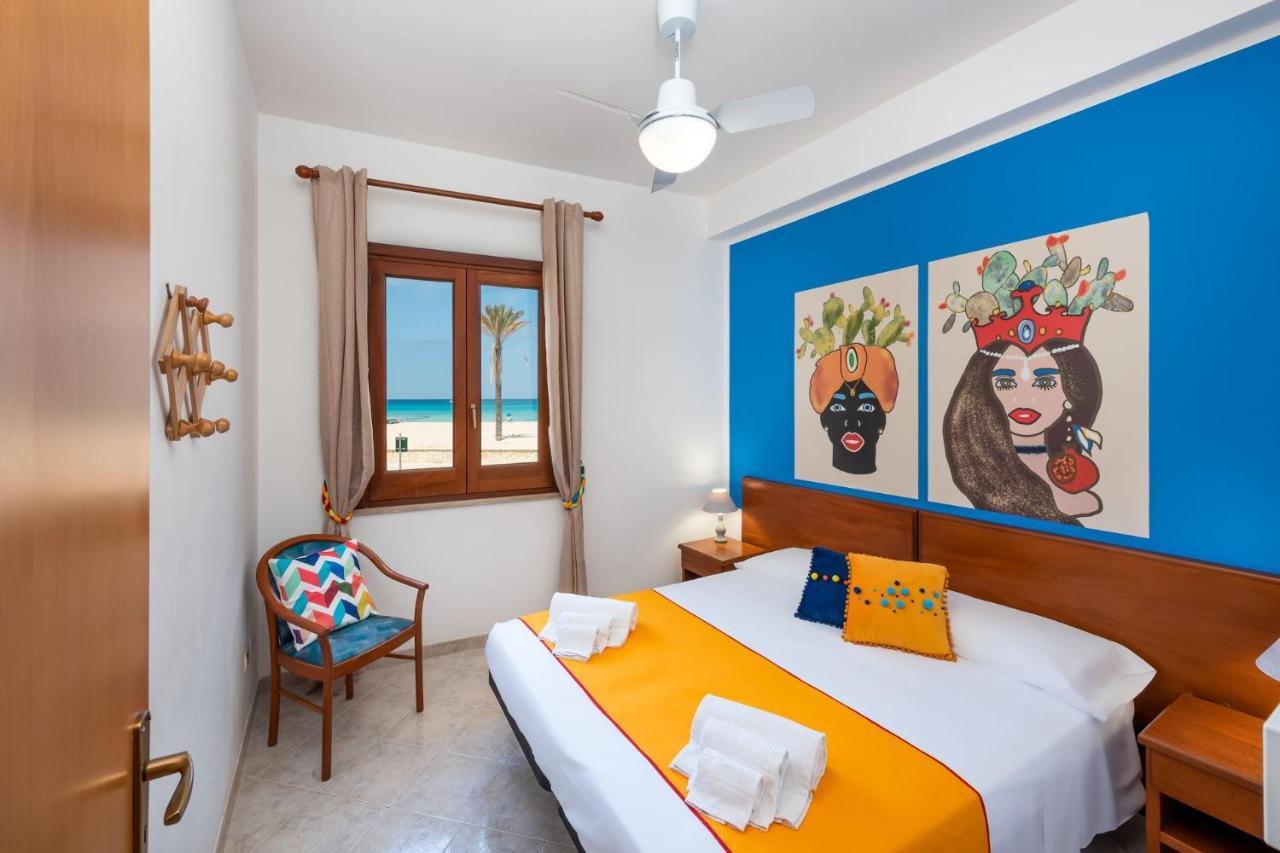 I Tre Golfi Beach Apartments San Vito Lo Capo Dış mekan fotoğraf