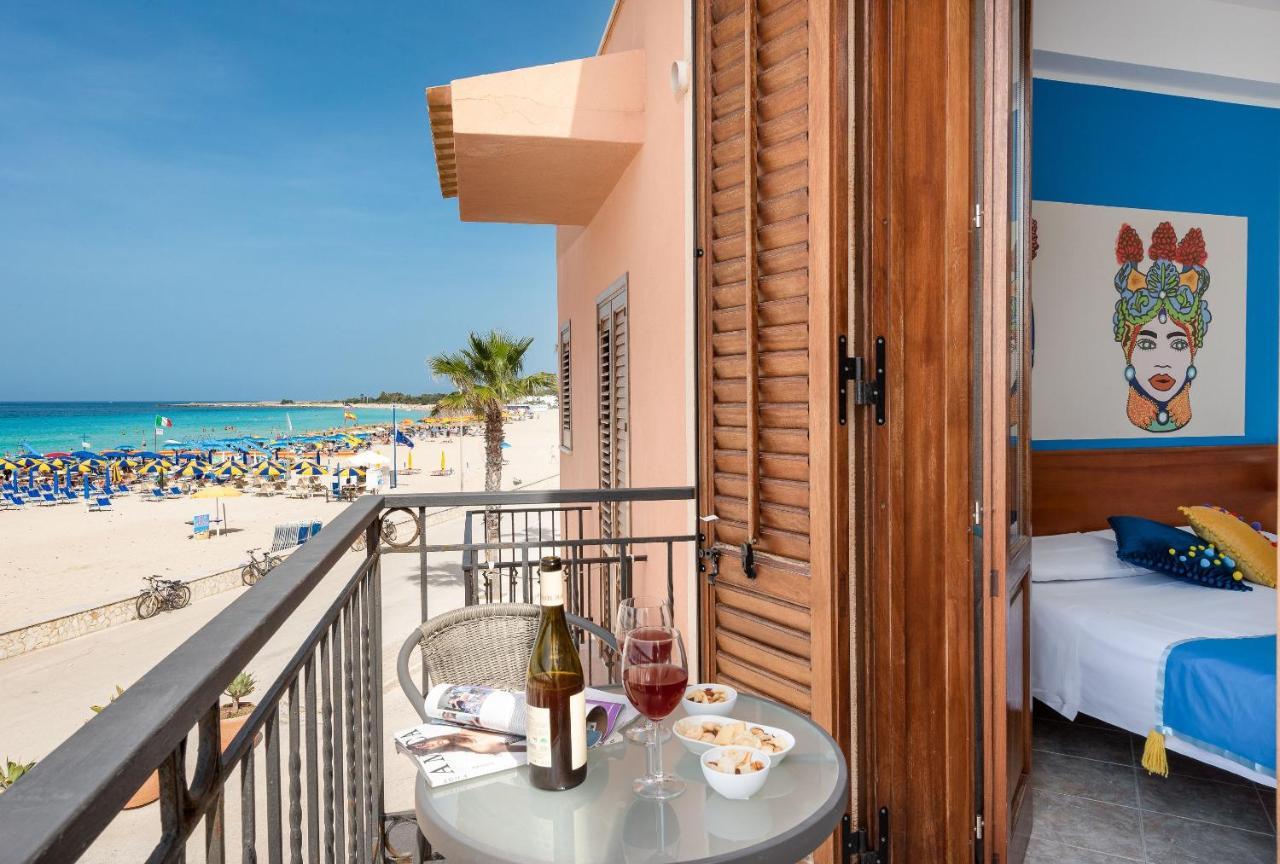 I Tre Golfi Beach Apartments San Vito Lo Capo Dış mekan fotoğraf